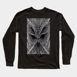 Owl Eyes Night Animal Long Sleeve T-Shirt